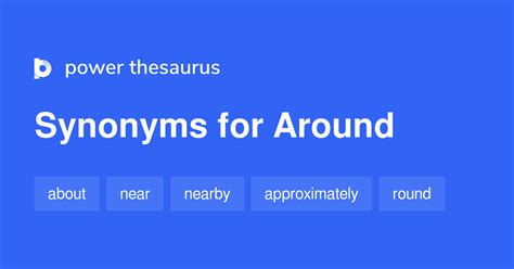 around synonym